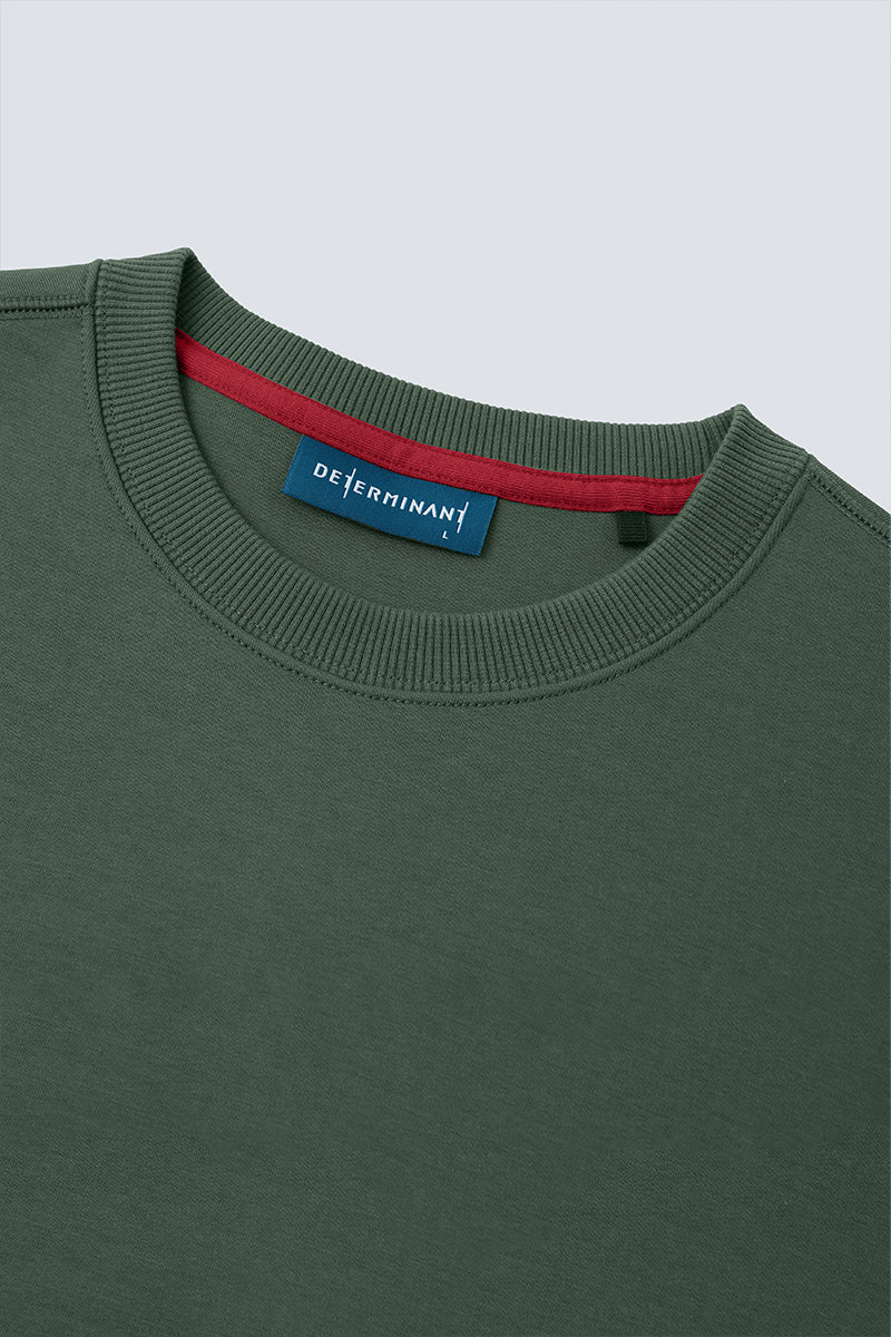 CottonSTRETCH Intechno Sweatshirt  | Green GNE057