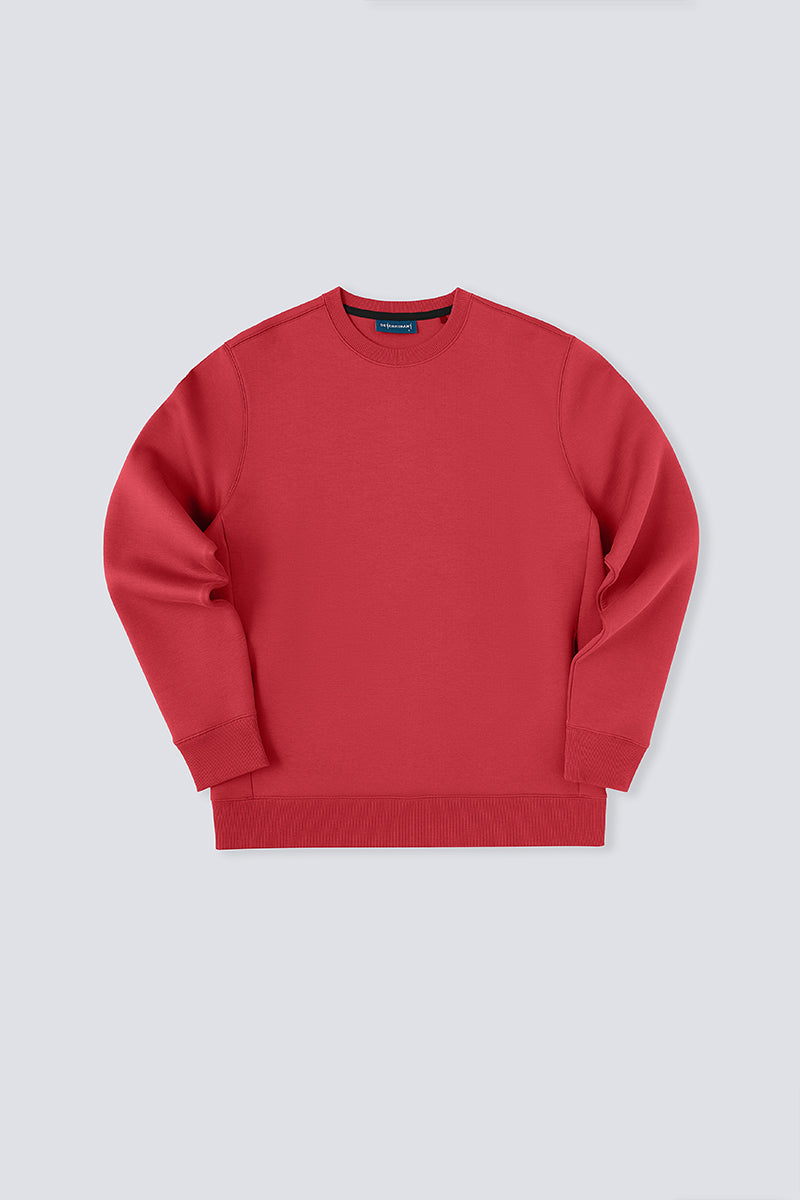 CottonSTRETCH Intechno Sweatshirt  | Burgundy RDE167