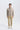 Cotton Yak Stand Collar Jacket | Heather Oak Khaki VE5136 On Model