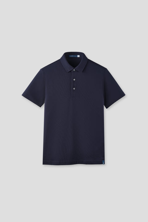 “Frozen in Tones” Waterless Dye Polo | Polar Navy NNY240
