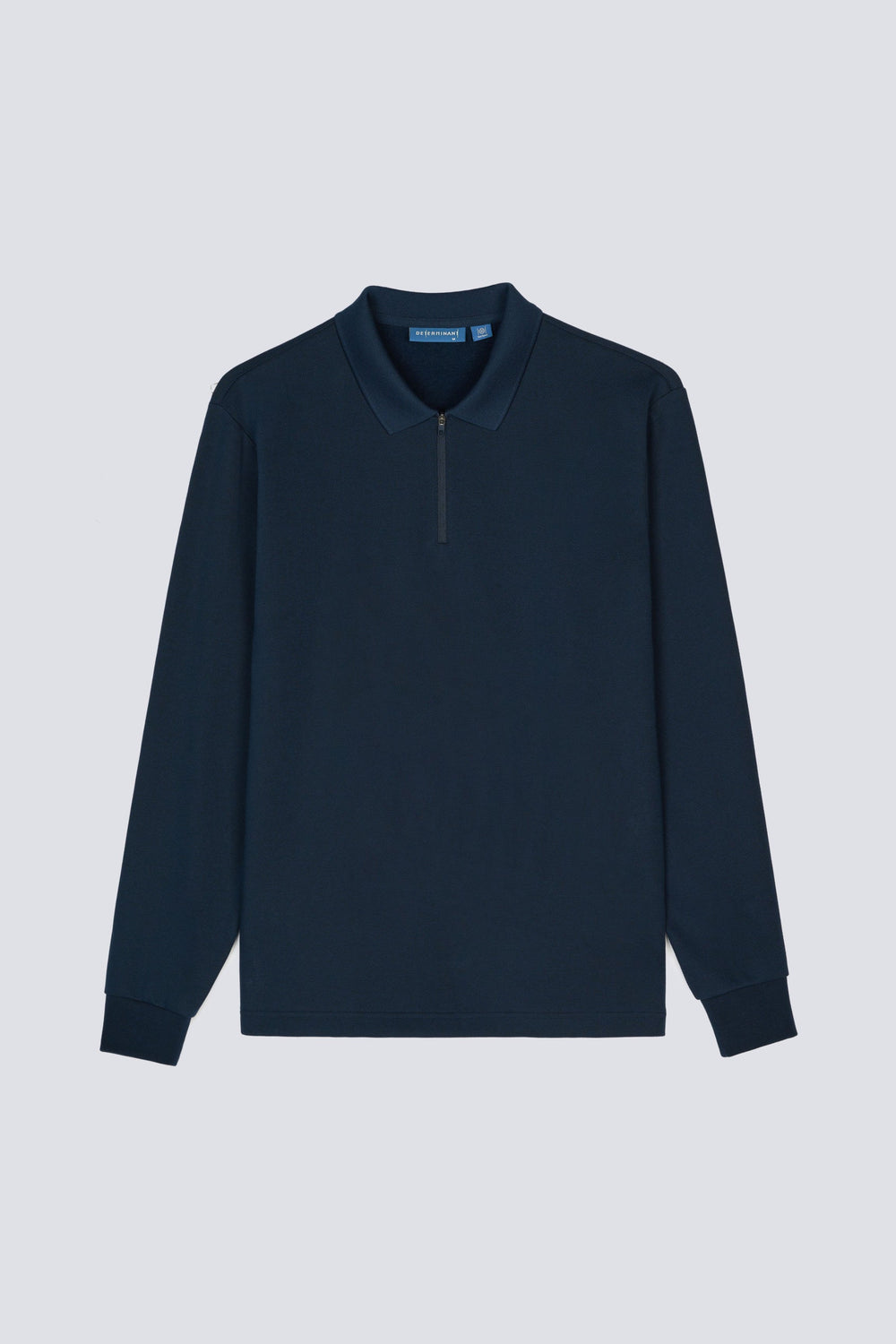 HeatGuard Quarter-Zip Long Sleeve Polo | Navy 14036N