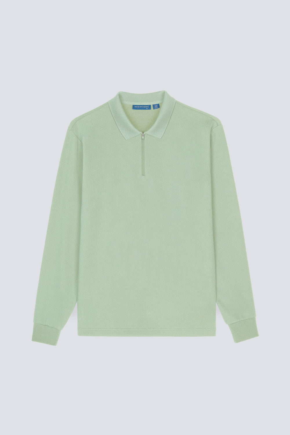 HeatGuard Quarter-Zip Long Sleeve Polo | Sage Green PT6208