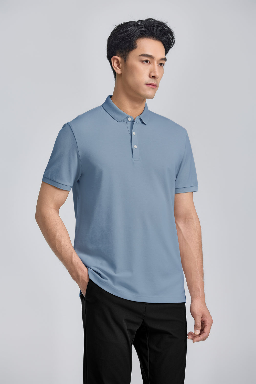 VISDRY™ 3-Button Pique Polo | Citadel Blue PT4111