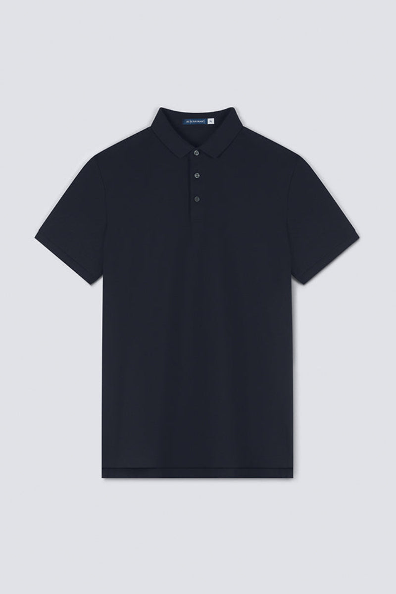 VISDRY™ 3-Button Pique Polo | Navy NNY096