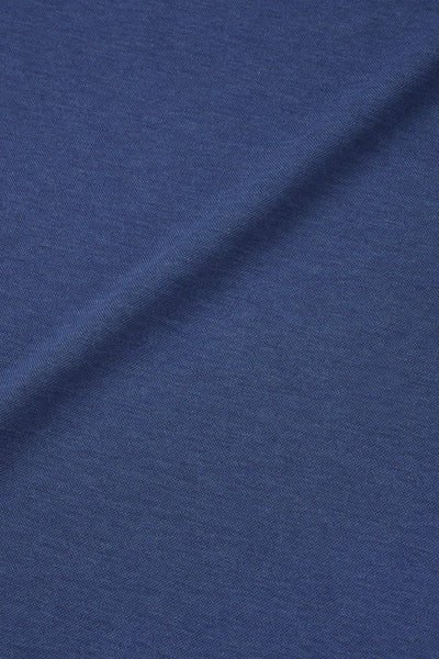 Supreme Cotton-Silk Pique Polo | Blue EB1258