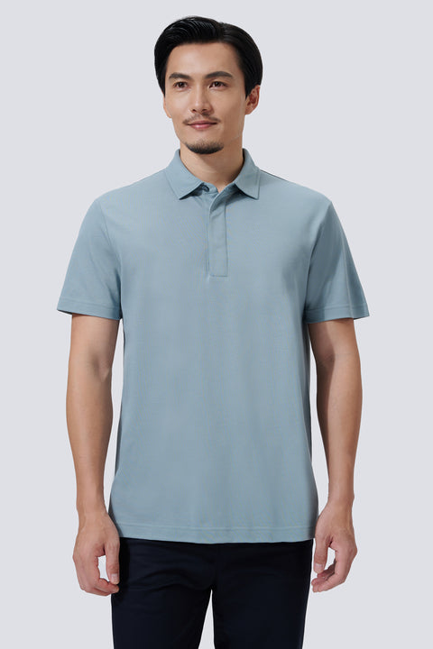 Supreme Cotton-Silk Pique Polo | Green GYE112