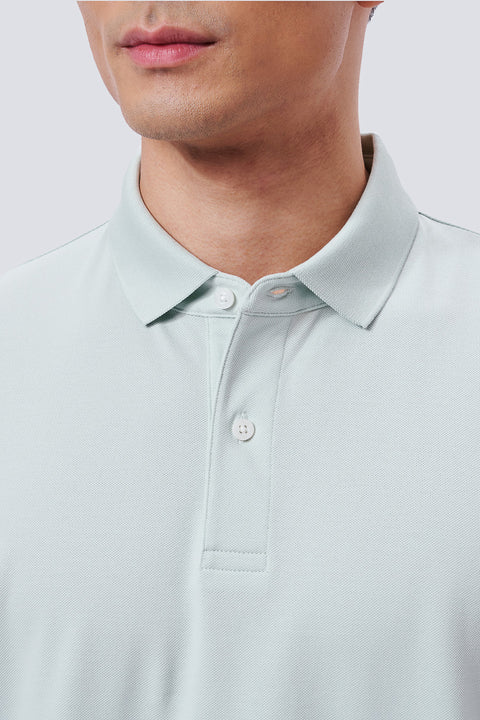 VISDRY™ Pique Polo | Mint PT5305