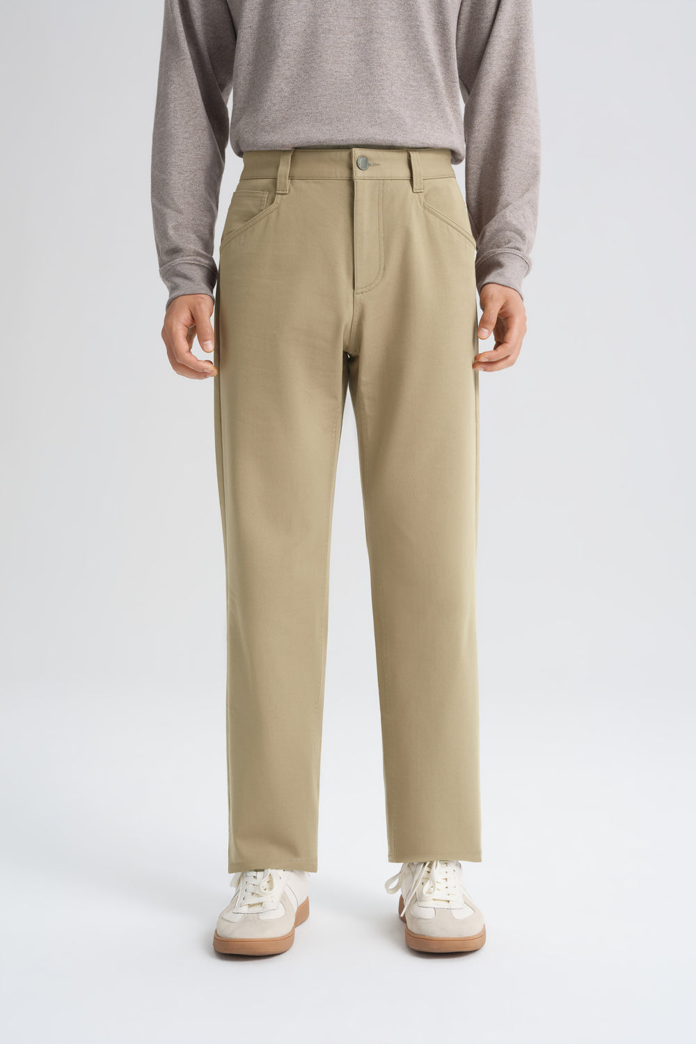 Stretch 5-Pocket Chino Pants | Deep Khaki 44285P