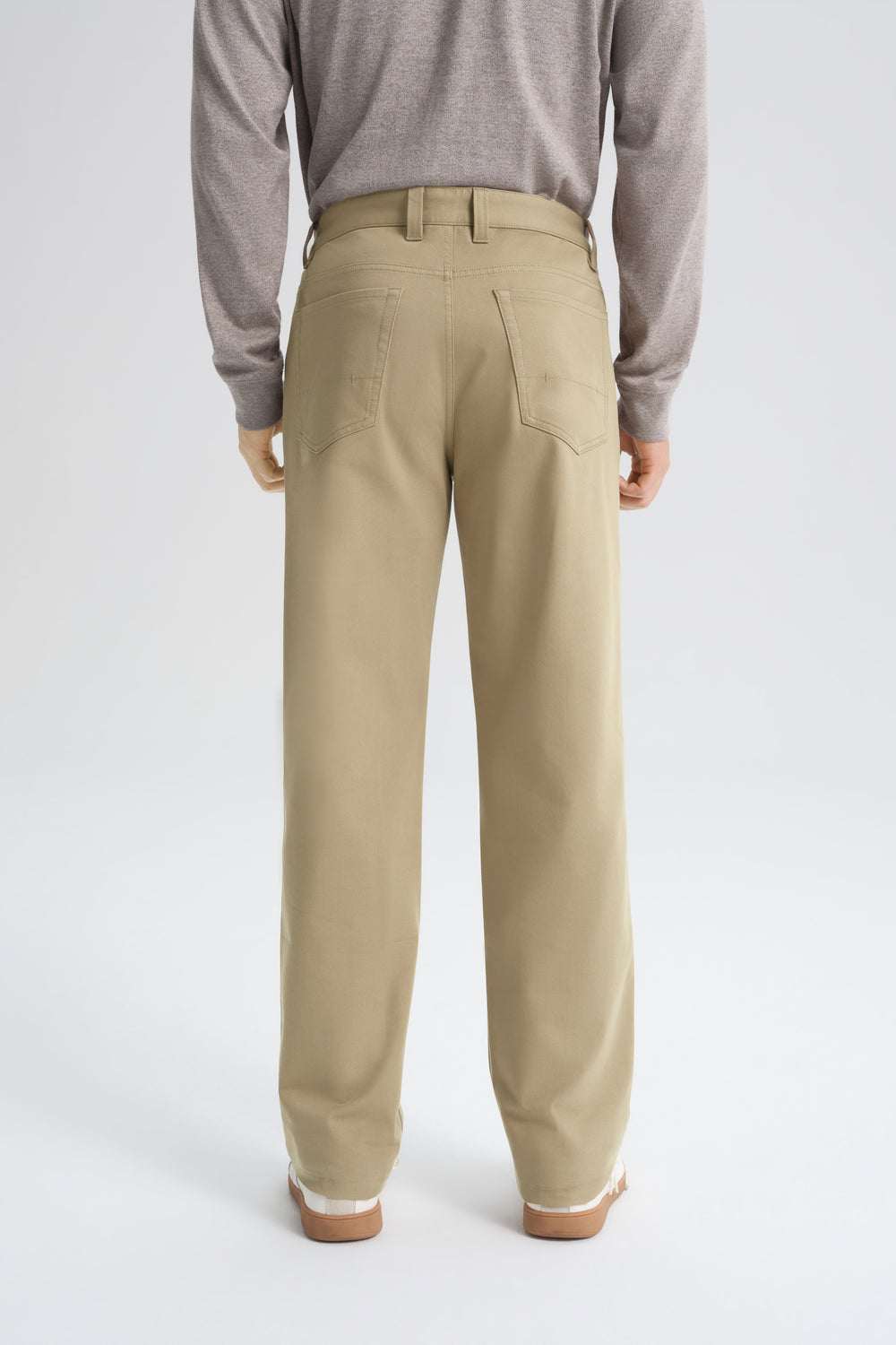 Stretch 5-Pocket Chino Pants | Deep Khaki 44285P