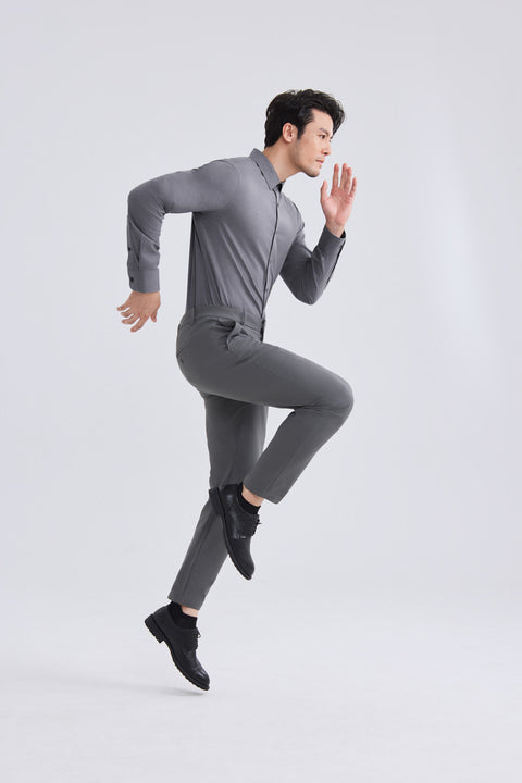 CottonSTRETCH Smart Pants  | Smoke Grey 27900N