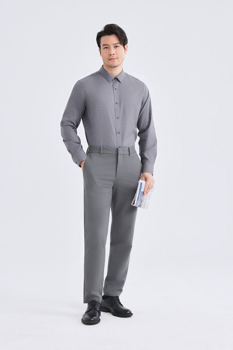 CottonSTRETCH Smart Pants  | Smoke Grey 27900N