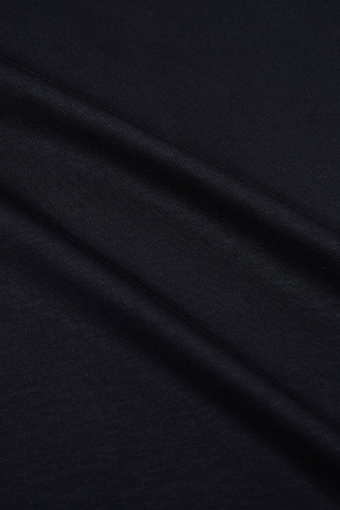 Softex Crew Neck T-Shirt | Black BKFD01