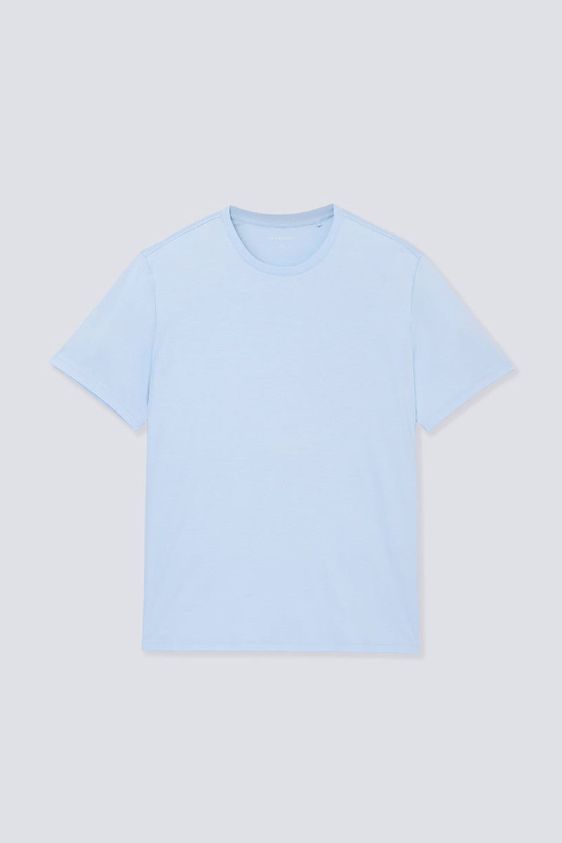 Softex 圓領 T 恤 | 淺藍色 BLFL01