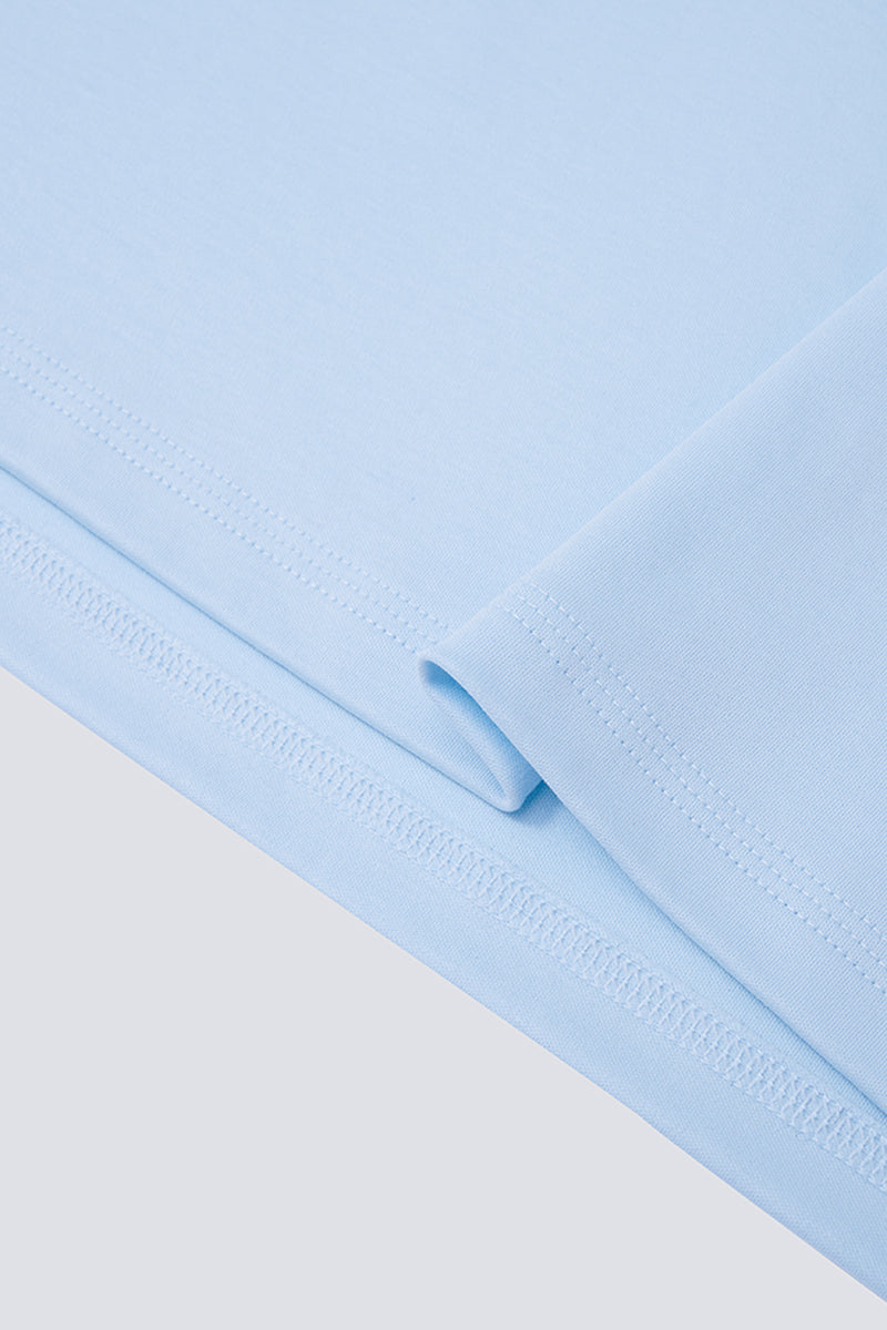 Softex Crew Neck T-Shirt | Light Blue | Shop Men's T-Shirt Online ...