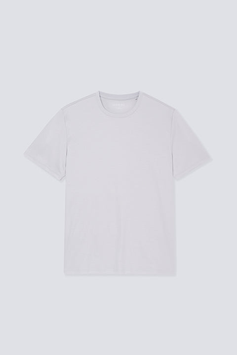 Softex Crew Neck T-Shirt | Light Grey GYFL01