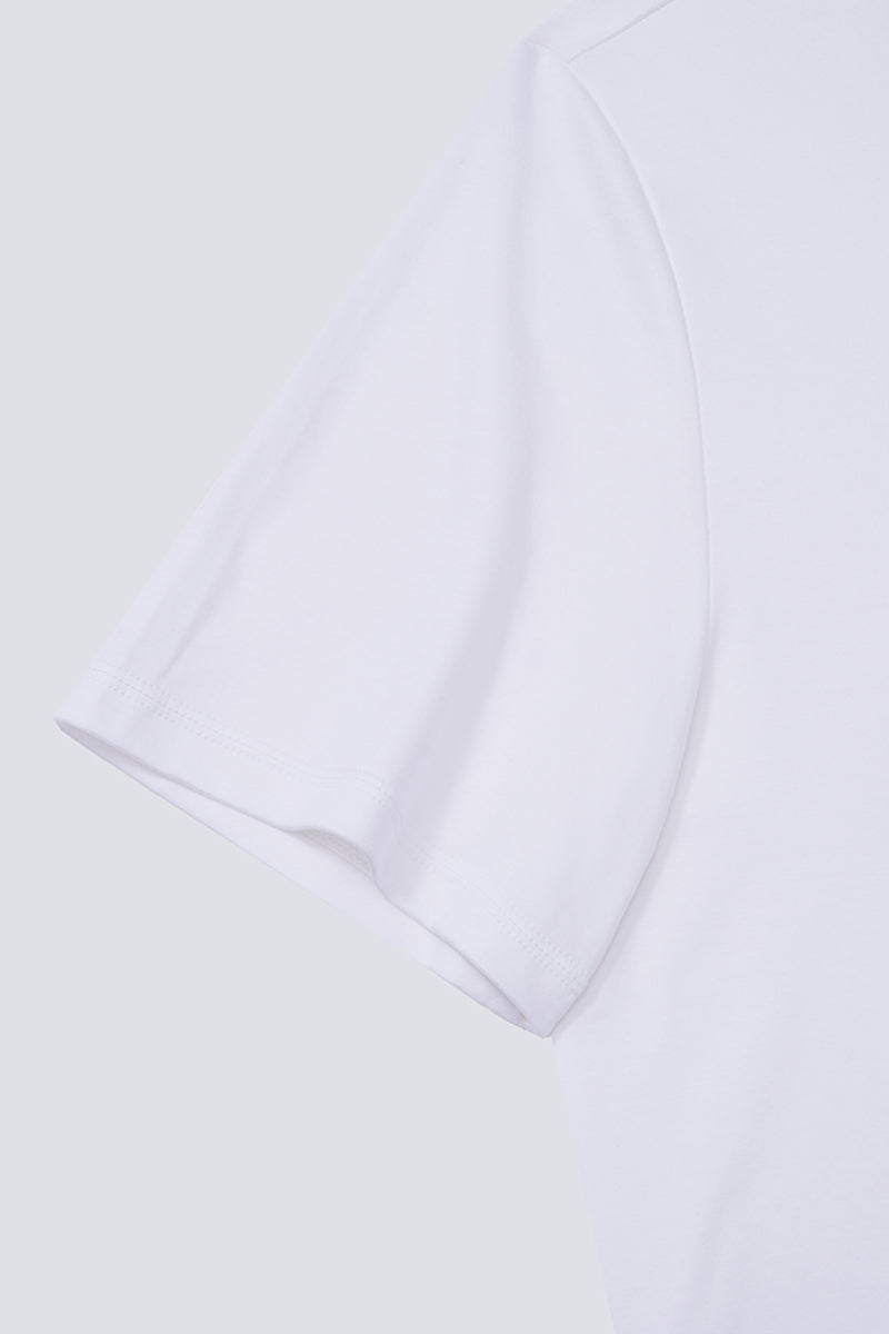 Softex 圓領T恤  白色 WH001Z