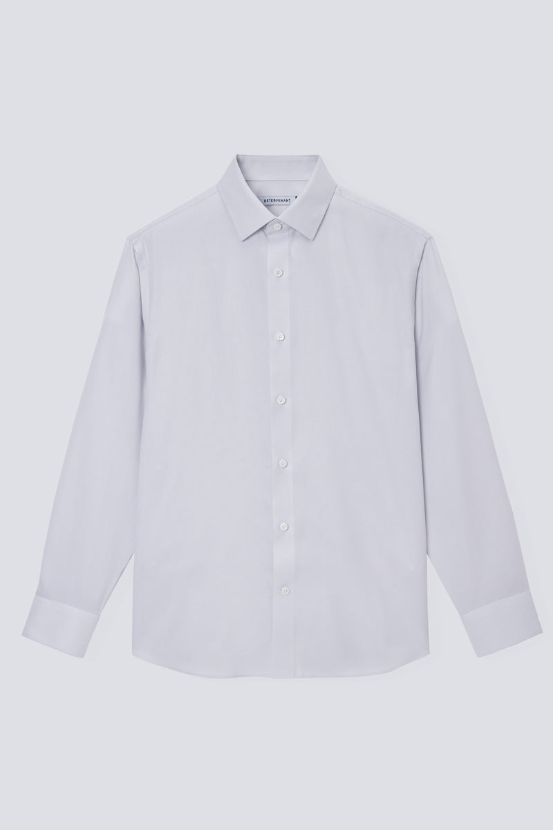 Supreme Cotton Twill商務襯衫 | 淺灰色 16160N