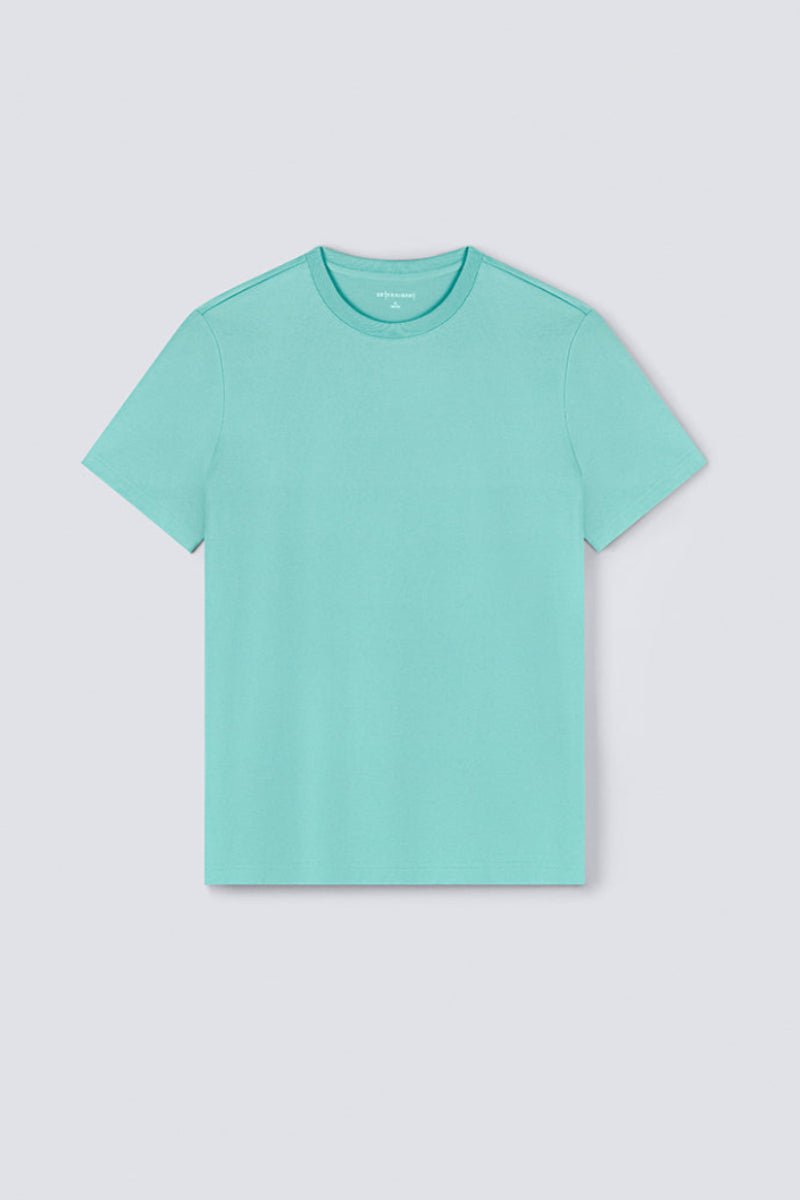 Regal Crew Neck T-Shirt | Turquoise Green PT5218