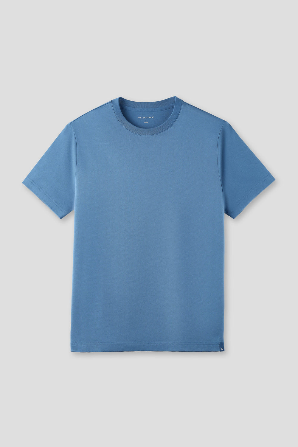 “Frozen in Tones” Waterless Dye Crew Neck T-Shirt | Arctic Sky BL9035