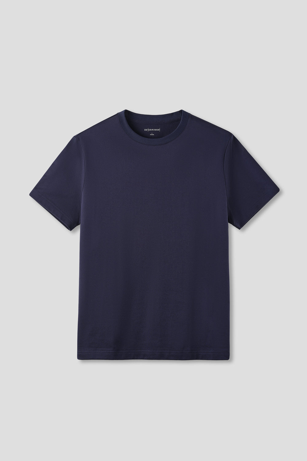 “Frozen in Tones” Waterless Dye Crew Neck T-Shirt | Polar Navy NNY240