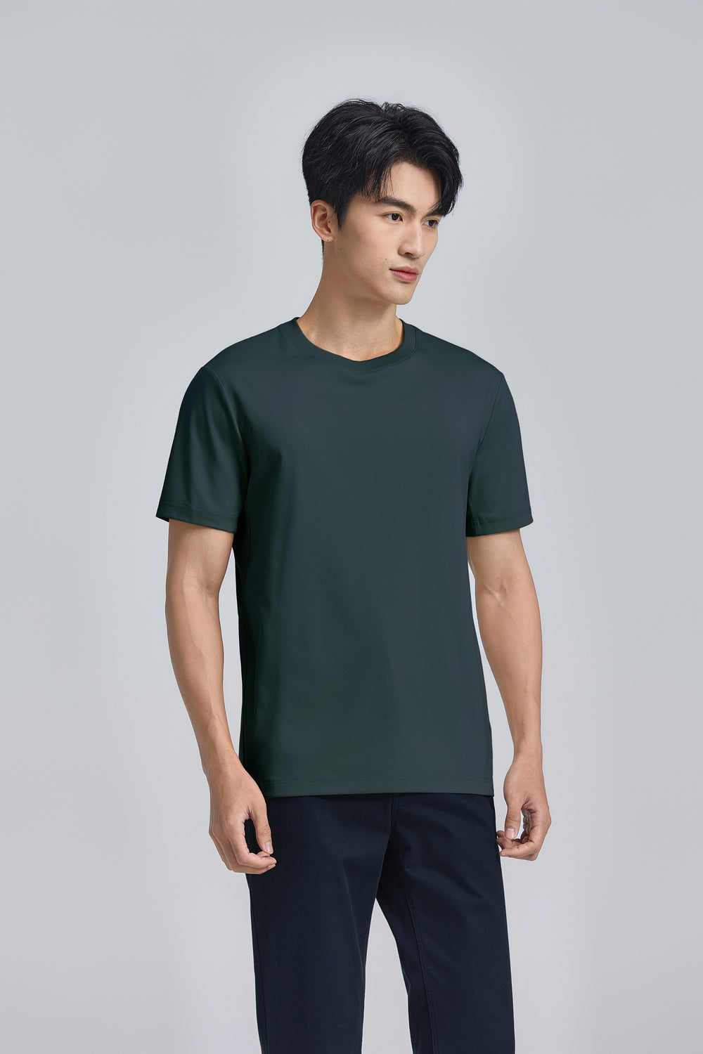 InstantCool 球衣圓領T恤 松綠色 PT5212