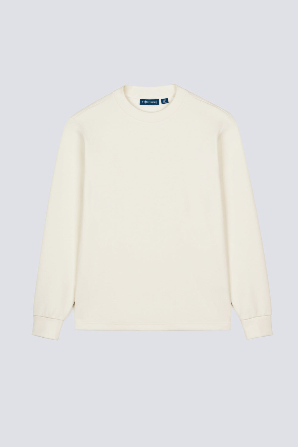 HeatGuard Ribbed Jacquard Crew Neck Long Sleeve T-Shirt | Tofu PT4801