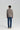 HeatGuard Turtleneck Long Sleeve T-Shirt | Taupe Khaki GYFD01 — On Model