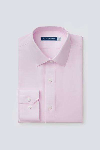 VISDRY™ Dobby Dress Shirt | Pink 3778NZ