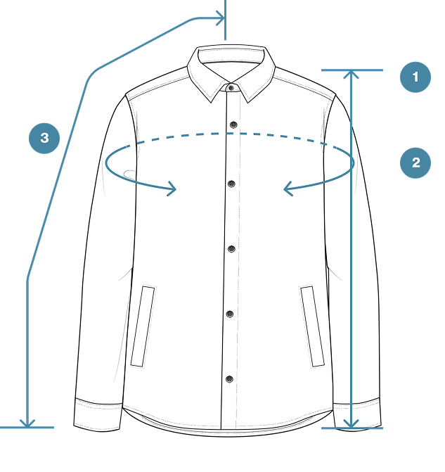 How to Measure UV-Protection Lightweight Shirt Jacket