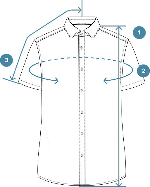 How to Measure Seersucker Short Sleeve Casual Shirt