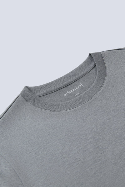 Regal Crew Neck T-Shirt | Dark Grey EBCG30