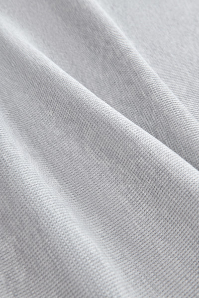 Regal Waffle Henley | Light Grey BC5038