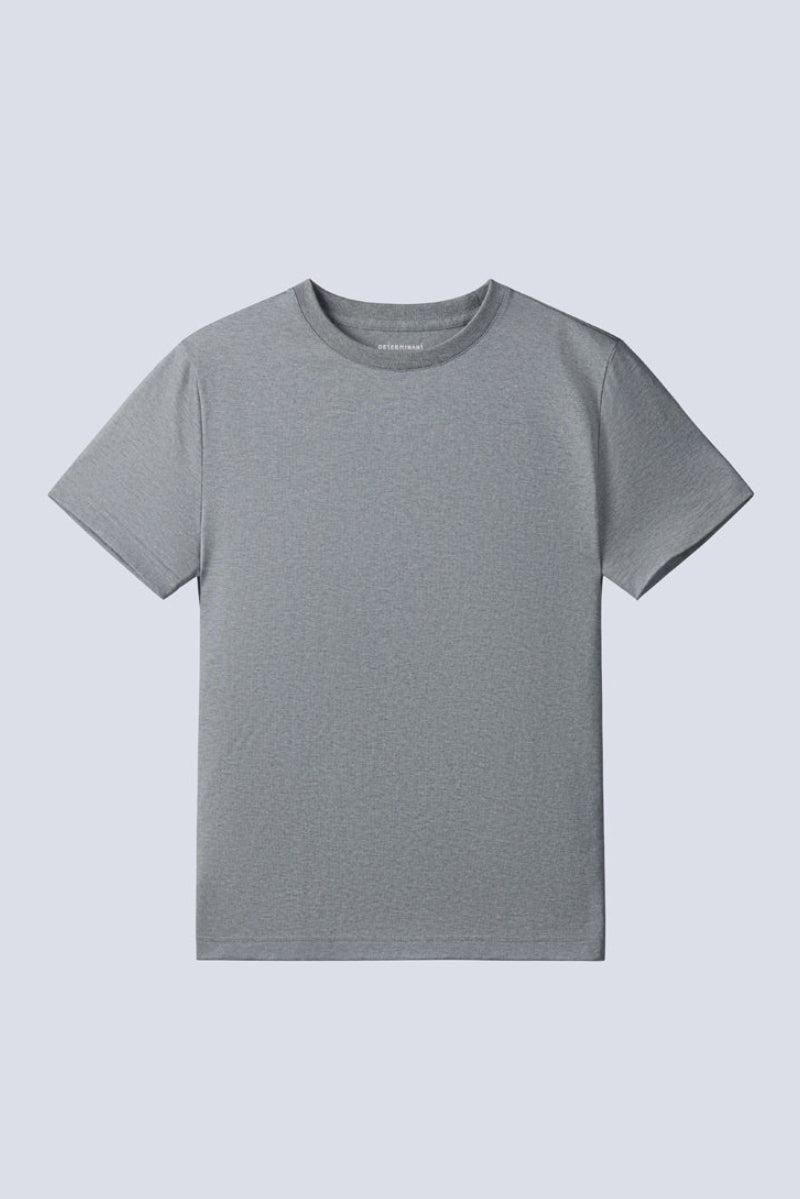 Regal Crew Neck T-Shirt | Dark Grey EBCG30