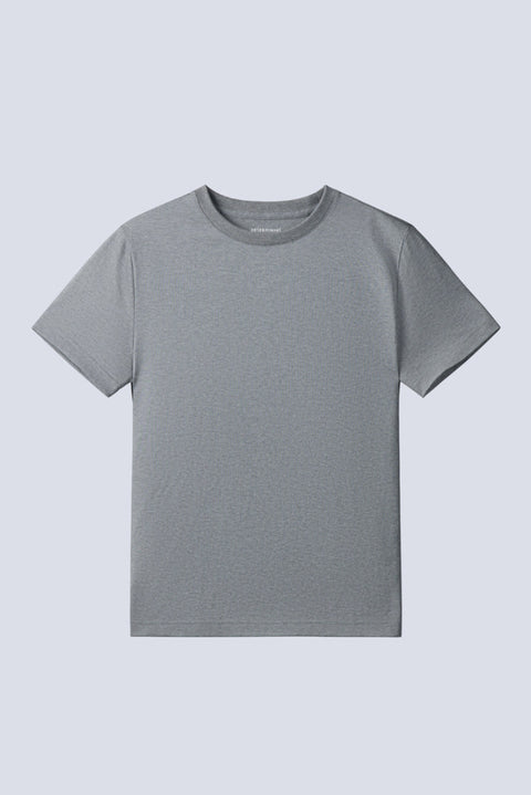 Regal Crew Neck T-Shirt | Dark Grey EBCG30