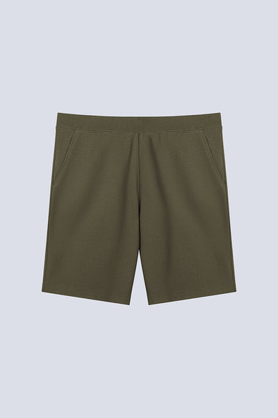 Regal Double-Knit Sweat Shorts | Dark Green 22623N