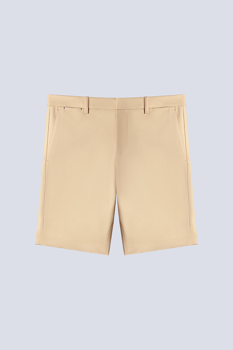 InstantCool Lightweight Twill Smart Shorts | Khaki 25649N