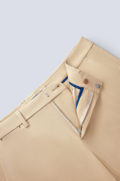 InstantCool Lightweight Twill Smart Shorts | Khaki 25649N