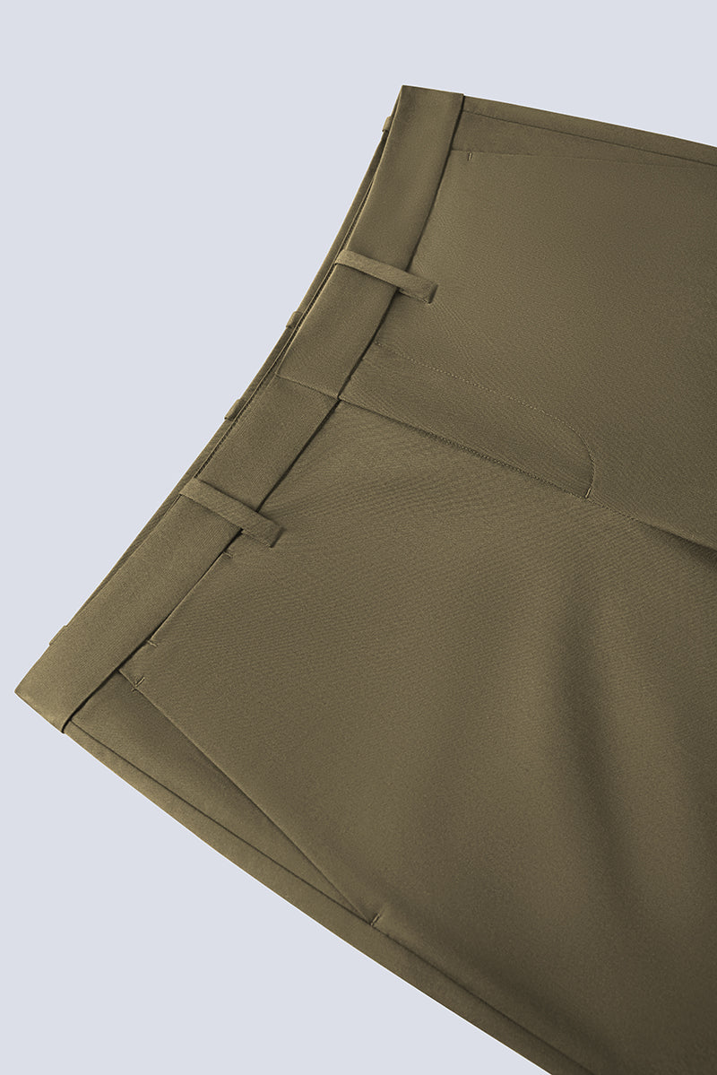 InstantCool Lightweight Twill Smart Pants | Dark Green 22623N