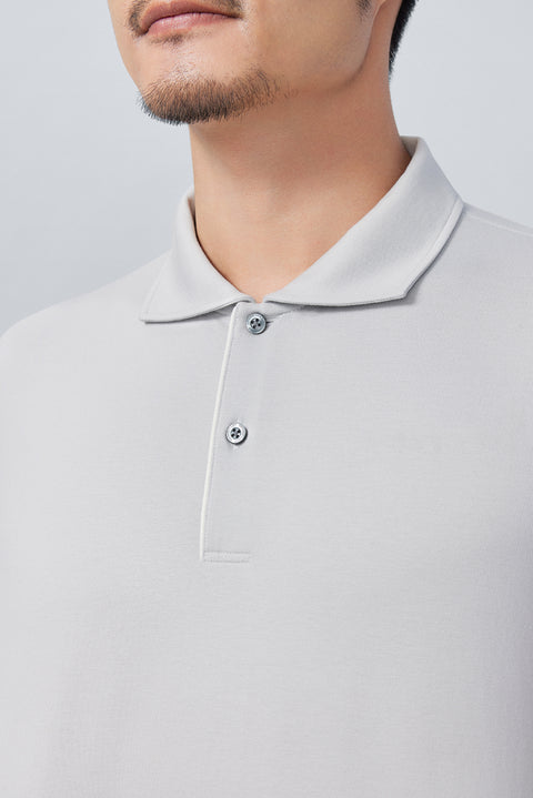 InstantCool Pique Polo | Grey GYE128