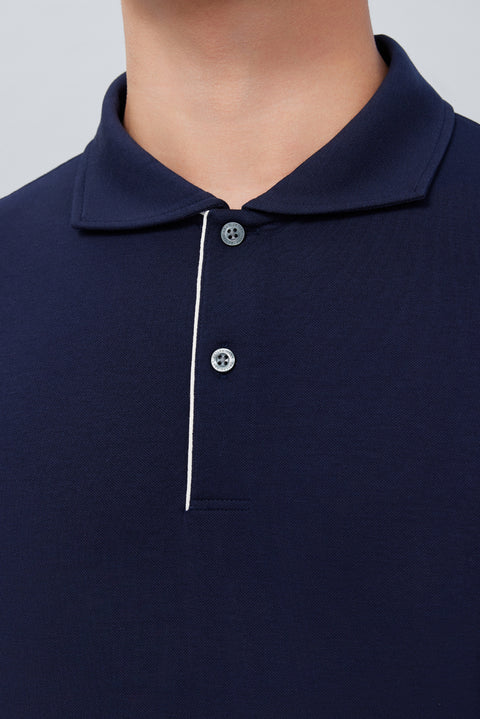 InstantCool Pique Polo | Navy NNY096