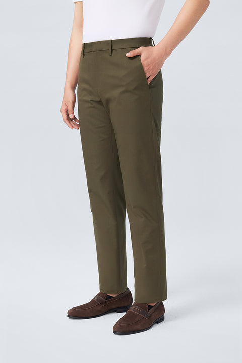 InstantCool Lightweight Twill Smart Pants | Dark Green 22623N