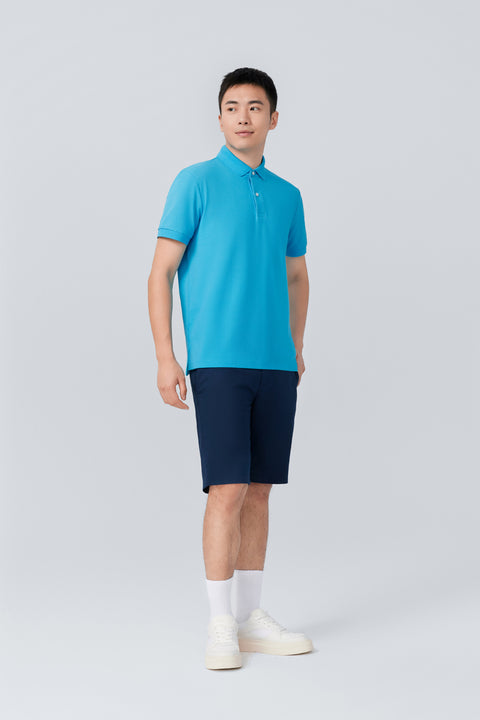 VISDRY™ Pique Polo | Blue P306UZ