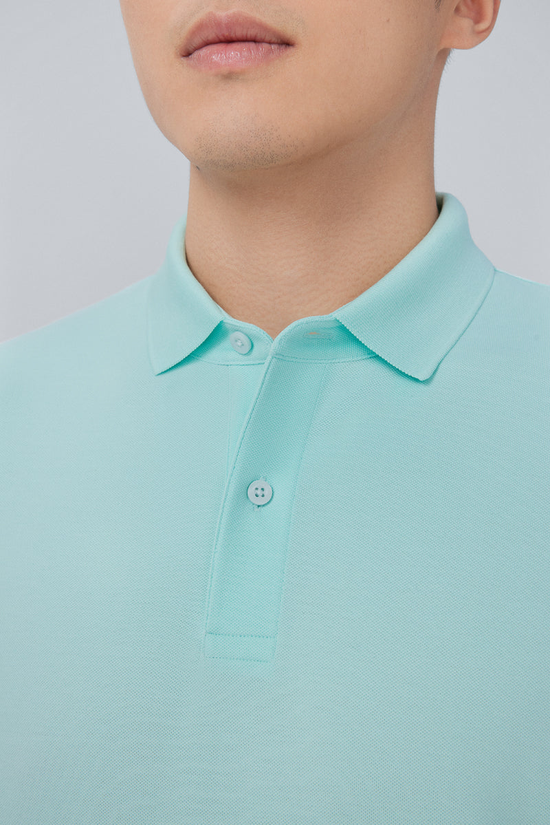 VISDRY™ 珠地 Polo | 薄荷色 P317UZ