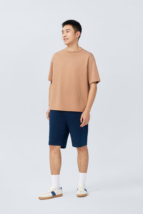 Regal Double-Knit Sweat Shorts | Navy 23070N