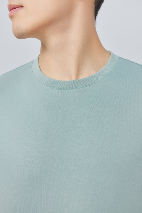 Regal Crew Neck T-Shirt | Green GYE111