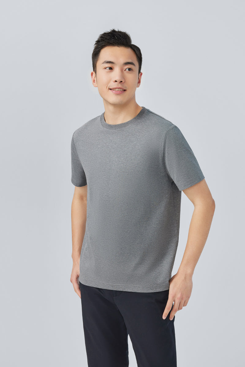 Regal 圓領 T 恤 | 深灰色 EBCG30
