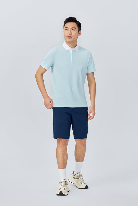 InstantCool Lightweight Twill Smart Shorts | Navy 23070N