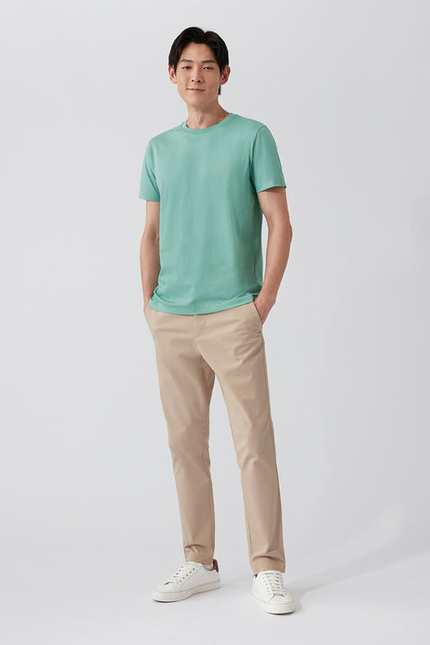Super Soft Crew Neck T-Shirt | Green 165112