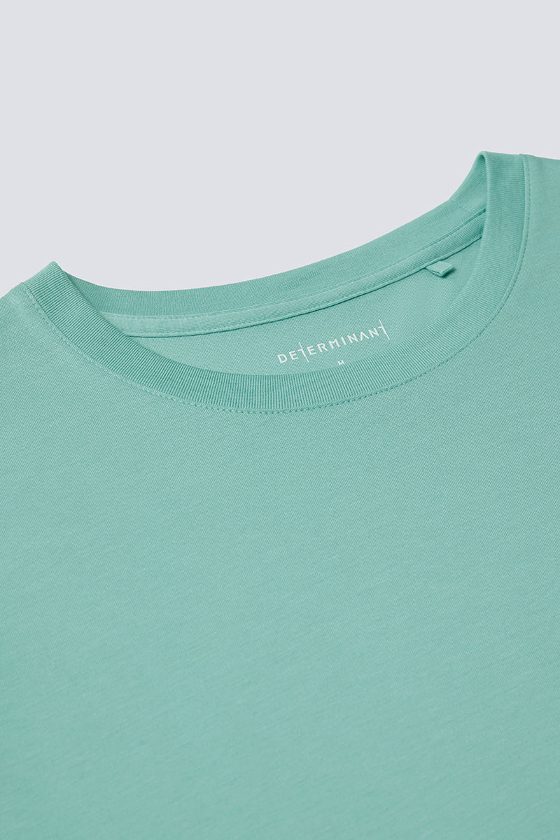 Super Soft Crew Neck T-Shirt | Green 165112