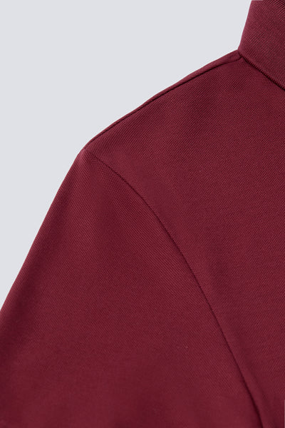 VISDRY™ Pique Polo | Burgundy BRE112